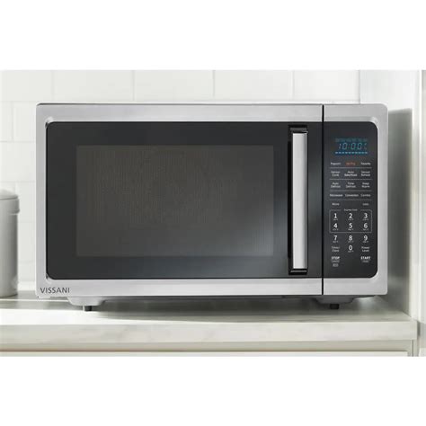 Countertop Microwave in Fingerprint Resistant Stainless Steel. . Who makes vissani microwaves